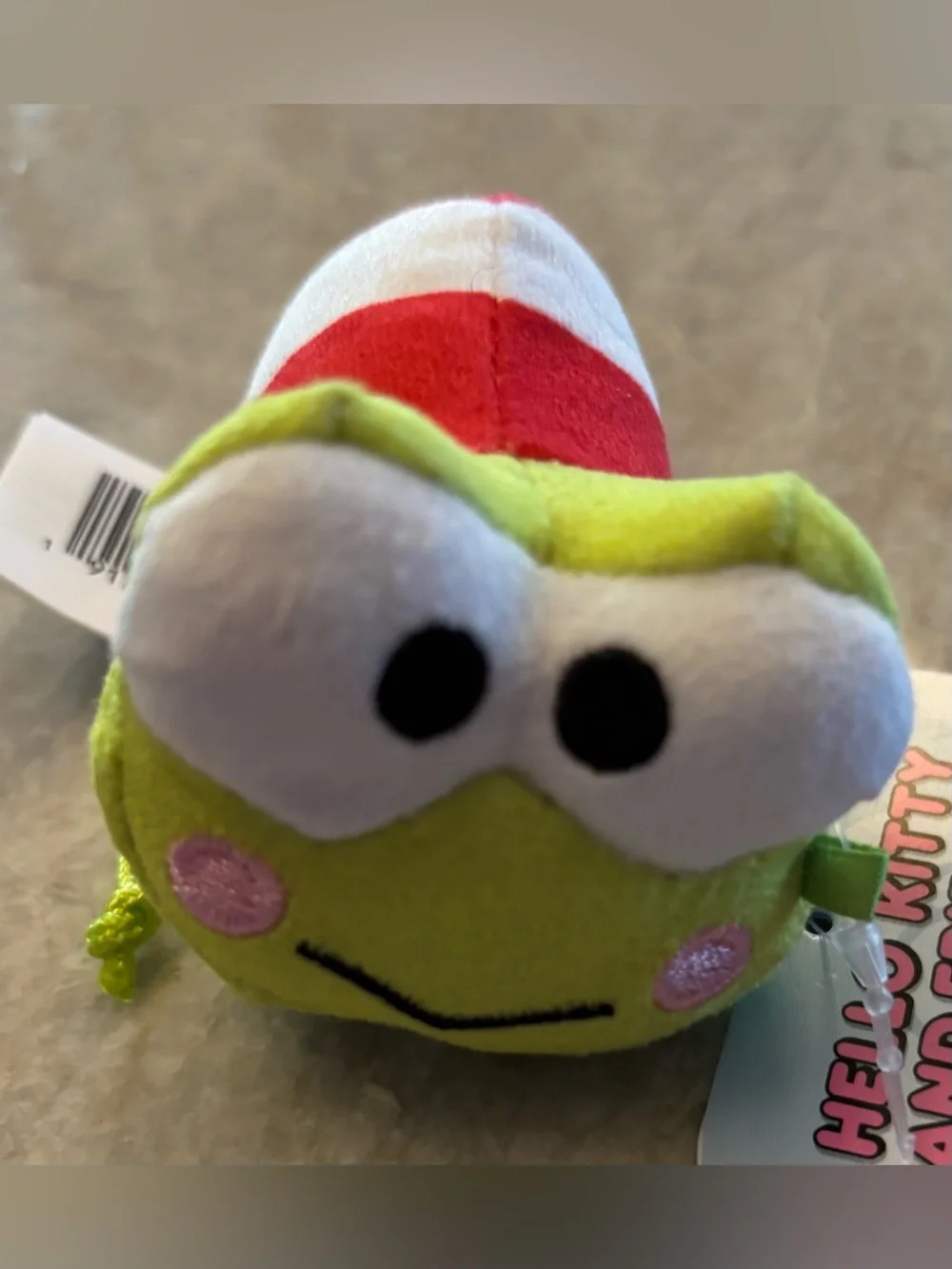 Hello Kitty & Friends Cat Toys w Catnip Heart, Keroppi star & Keroppi plush. NWT